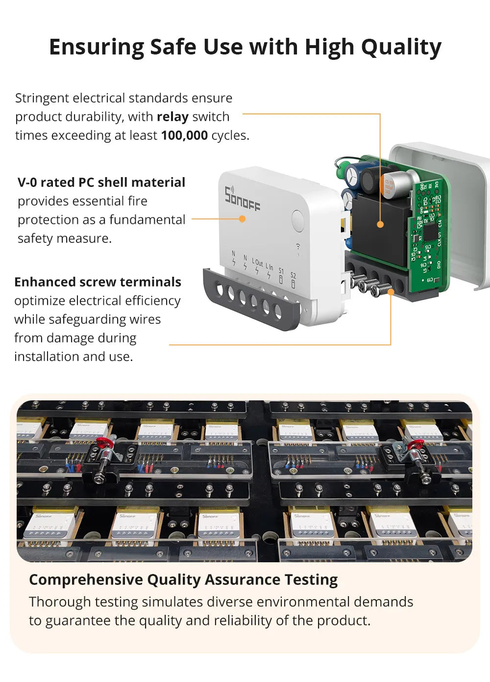 SONOFF ZBMINIR2 Extreme Zigbee Smart Switch – Detach Relay, eWeLink, ZBBridge-U, 2400W