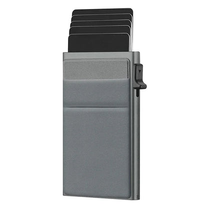 RFID Blocking Slim Metal Card Holder Wallet