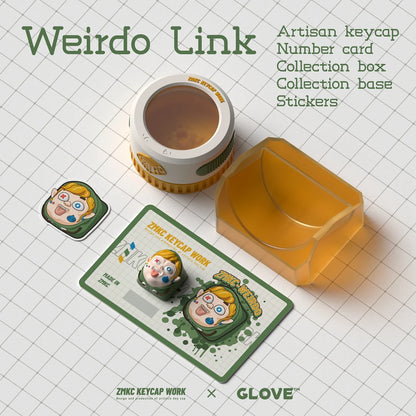 Glove X Domikey Cherry Adventurer ABS Doubleshot Keycaps – MX Stem, 60/87/104 Layout