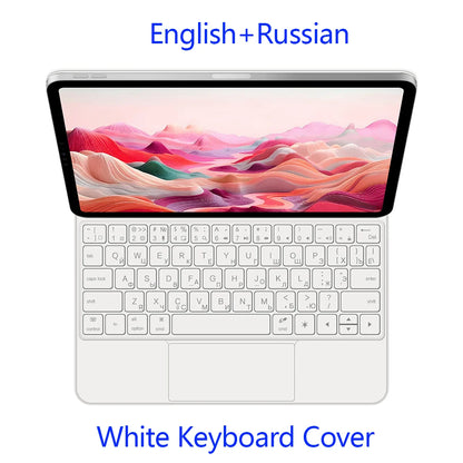 Backlit Magic Keyboard Case for iPad Air 11" M2/M3/M4 2024-2026 – Multi-touch, Smart Folio