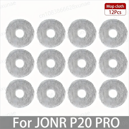 JONR P20 PRO / T5 Pro Robot Vacuum Spare Parts – Brush, Filter, Mop & Dust Bag