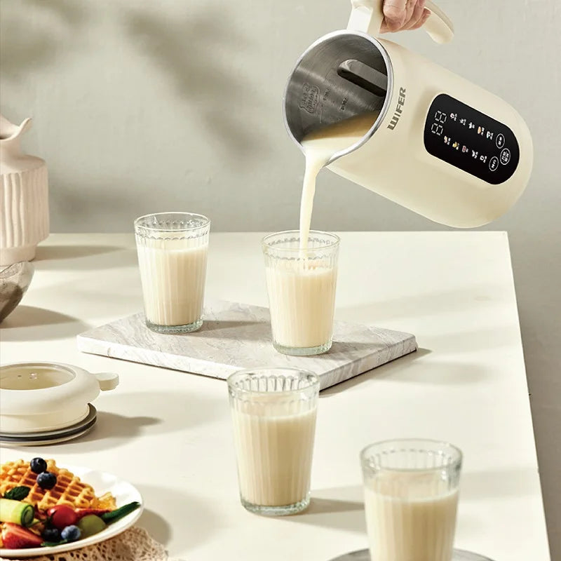 1.8L Soymilk Maker & Electric Juicer – 800W, 12h Appointment, Auto Keep Warm, Rice Paste & Food Wall Breaker | 220V