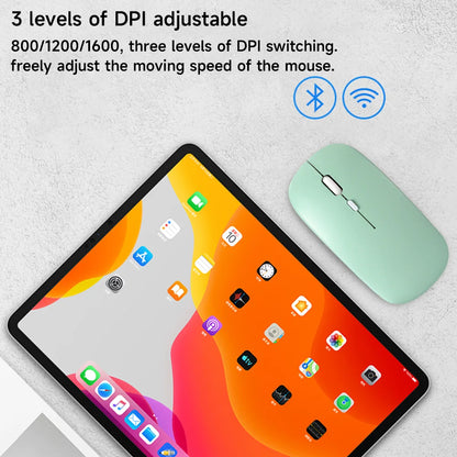 Wireless Bluetooth keyboard and mouse set by R.E.D. Shopping, compatible with iPad, tablet, Android, and Windows devices.
