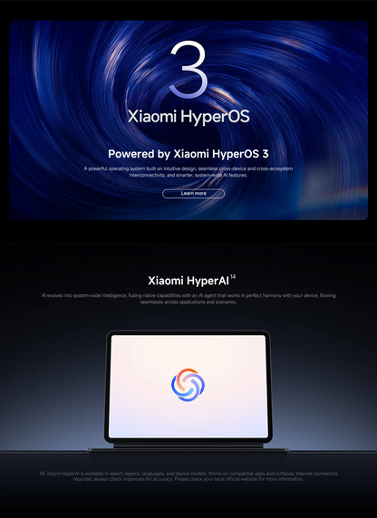 Xiaomi Pad 8 Global Version – 11.2" 3.2K 144Hz IPS, Snapdragon 8s Gen 4, 128GB, 9200mAh, WiFi