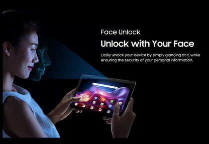 Blackview Tab 60 Pro Tablet – 10.1" HD+ IPS, Android 14, 8GB RAM, 128GB, 7700mAh, Widevine L1