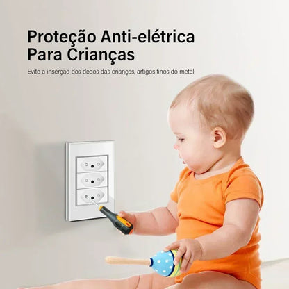 DELEFU Tempered Glass Smart Wall Socket with USB-C | Tuya WiFi | 10A–20A
