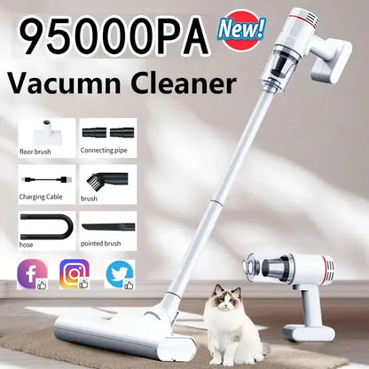 Xiaomi 95000Pa Handheld Wireless Vacuum Cleaner – Cordless Portable for Home & Car