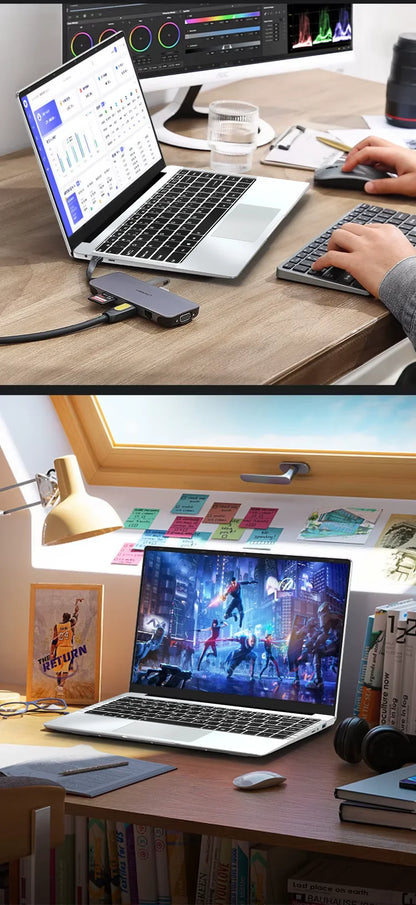 2026 Portable Laptop — Intel i7-8650U, 16GB RAM, 1TB SSD, Office & Gaming, Windows 11 Pro