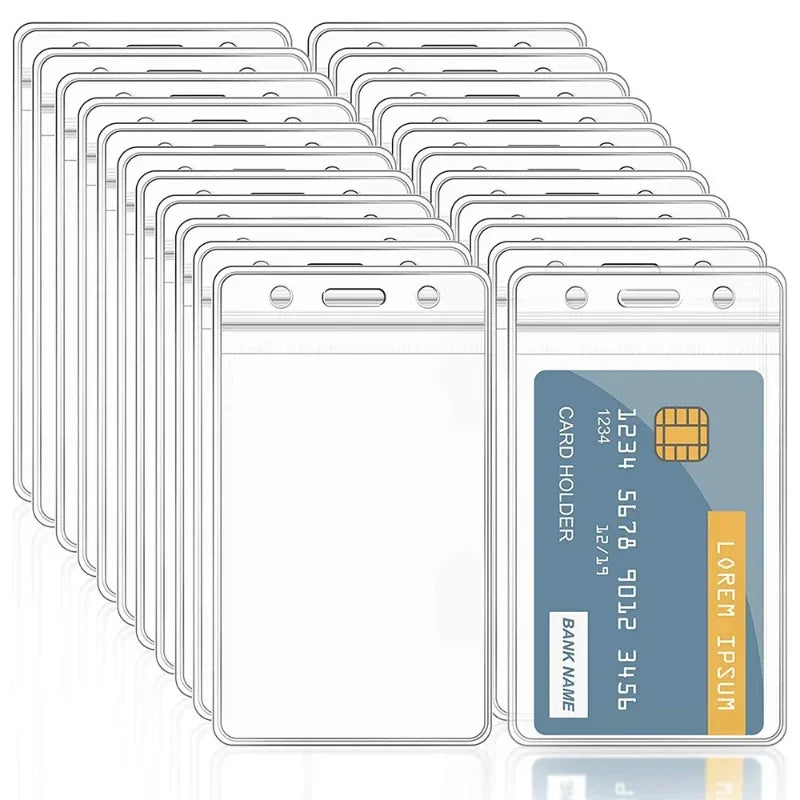 Waterproof Transparent Plastic Card Sleeve Protectors