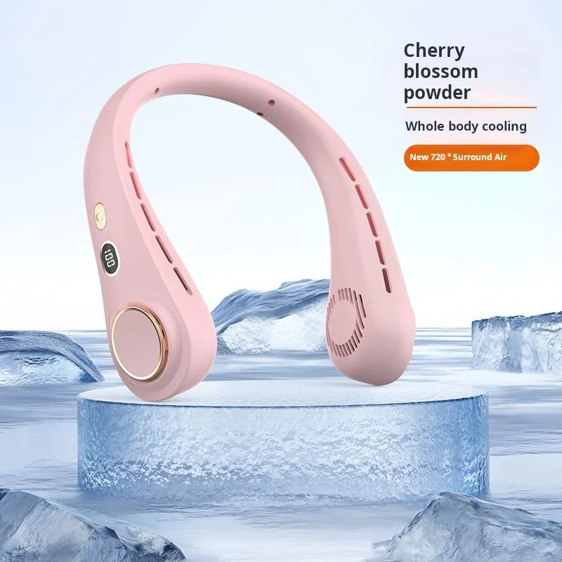 H9 Portable Neck Fan – Hands-Free Personal Cooling, Compact, Travel & Home