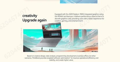 Lenovo ThinkBook 16+ 2025/2026 – AMD Ryzen 7 H 255 / AI 7 H 450, 24/32GB DDR5, 16" 2.5K 120Hz
