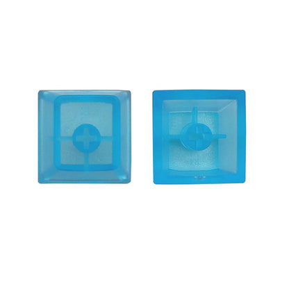 Frosted Transparent Keycaps – Cherry Profile R4, MX Switch, 10/20pcs (Blue, Purple, Black, Red, White, Mix)