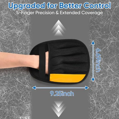 Five-Finger Pet Hair Removal Glove