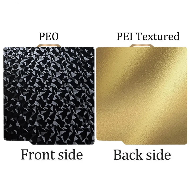 PEI / PEO Magnetic Build Plate – Double-Sided | Bambu Lab, Ender 3, Anycubic | 180–350mm