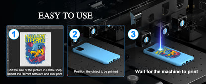 A4 UV Flatbed Printer for Epson L805 – Phone Cases, Bottles, Acrylic, PVC, UV DTF Stickers
