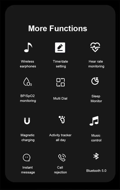 Wireless earbuds and smartwatch combo by R.E.D. Shopping featuring fitness tracking, Bluetooth calling, and sleek electronic design.