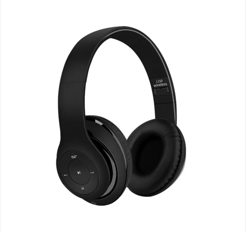 R.E.D. Shopping foldable Bluetooth gaming headset with wireless design and SD card slot, over-ear headphones for immersive audio.
