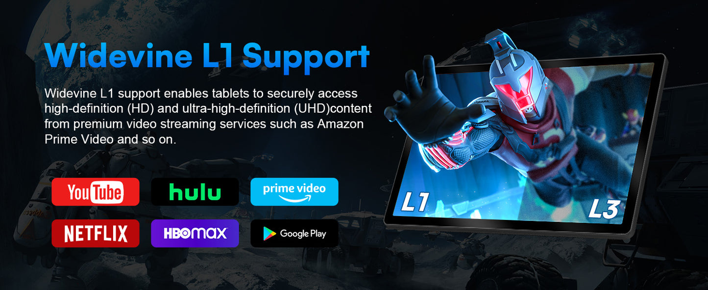 URAO 10" Android 15 Tablet – 24GB RAM, 128GB+1TB, WiFi 6, 8MP Camera, Bundle Set
