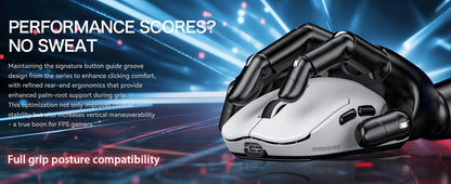 ATTACK SHARK × MAMBASNAKE M3 Superlight Gaming Mouse | 39g | PAW3395PRO | 40000 DPI | 200Hr Battery