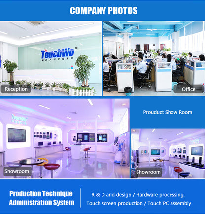 R.E.D. Shopping TouchWo 21.5-27 inch industrial all-in-one PC with touch screen, Android and Windows 10, commercial computer monitor