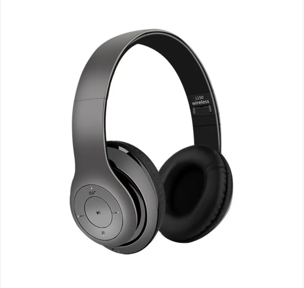 Foldable R.E.D. Shopping Bluetooth gaming headset with wireless design and SD card slot, over-ear headphones for gaming and audio.