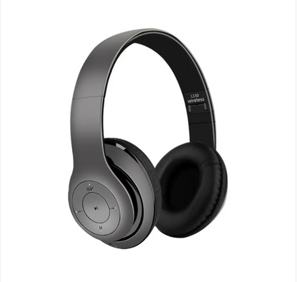 Foldable R.E.D. Shopping Bluetooth gaming headset with wireless design and SD card slot, over-ear headphones for gaming and audio.