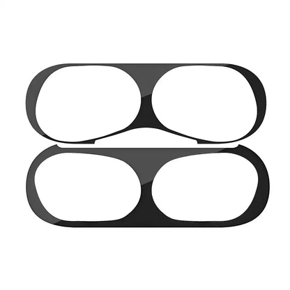 R.E.D. Shopping AirPods shield case in black with sleek design for protection and style of wireless earbuds.
