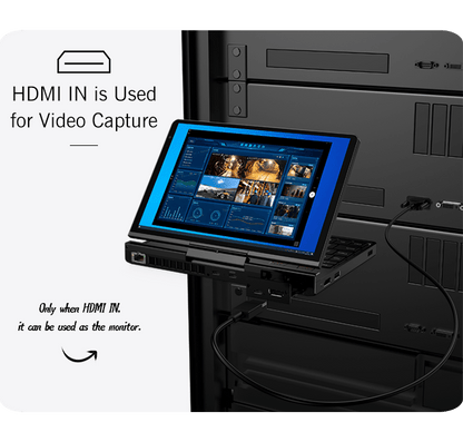 GPD Pocket 4 Handheld Mini Laptop — 8.8" Touch Screen, Portable Gaming & Office PC