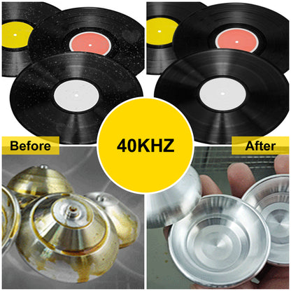 SucceBuy 6L Ultrasonic Vinyl Record Cleaner | Jewelry, Dental & Contact Lens