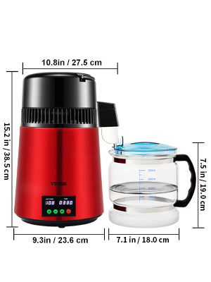 SucceBuy 4L Water Distiller Purifier