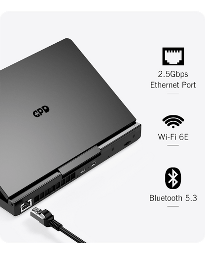 GPD Pocket4 2-in-1 Mini Laptop – AMD AI 9 HX 370 / 8840U, 8.8" 2560×1600 144Hz, DDR5, NVMe, Windows 11