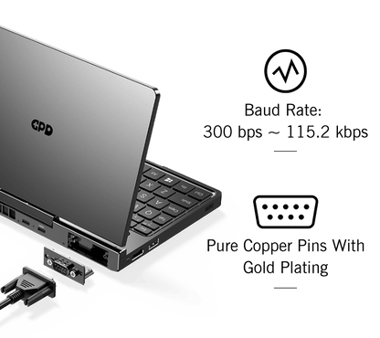 GPD Pocket 4 Handheld Mini Laptop — 8.8" Touch Screen, Portable Gaming & Office PC