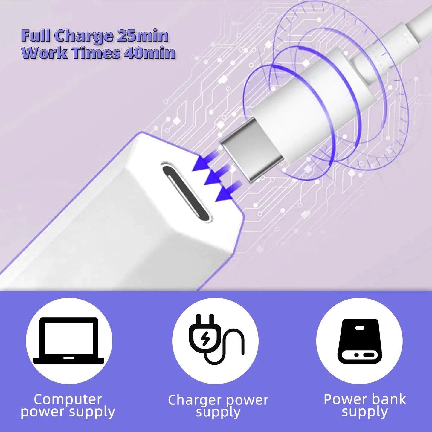 Mini UV LED nail lamp from R.E.D. Shopping for curing gel nail polish, compact design with multiple UV LEDs for quick drying.